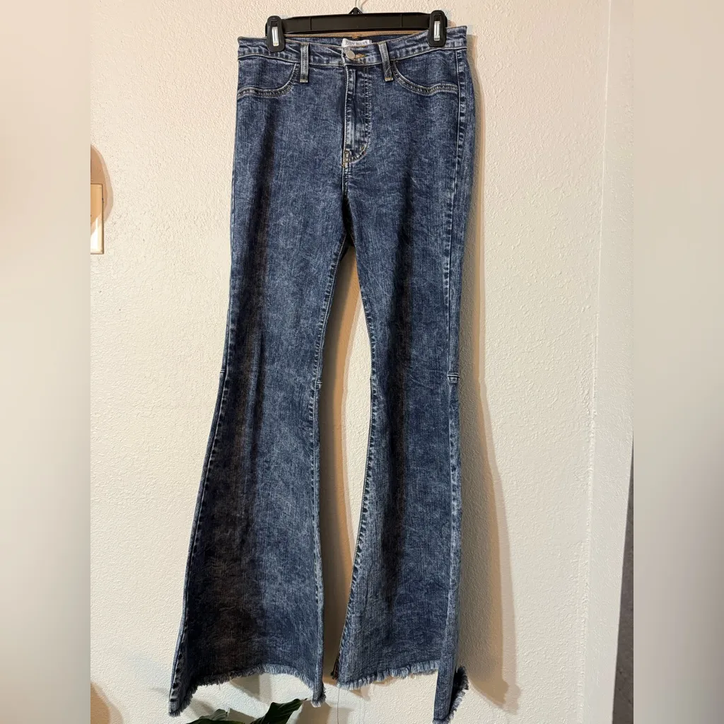 Judy Blue Dark Wash Flare Jeans - Image 6
