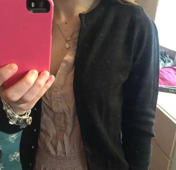 Black Cardigan - Image 3