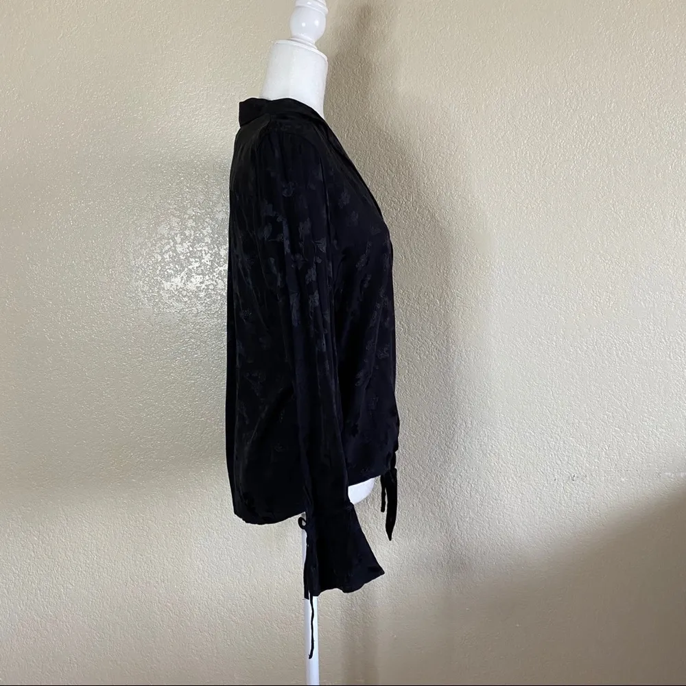 Treasure & Bond Tie Front Floral Top XXS NWT - Image 5