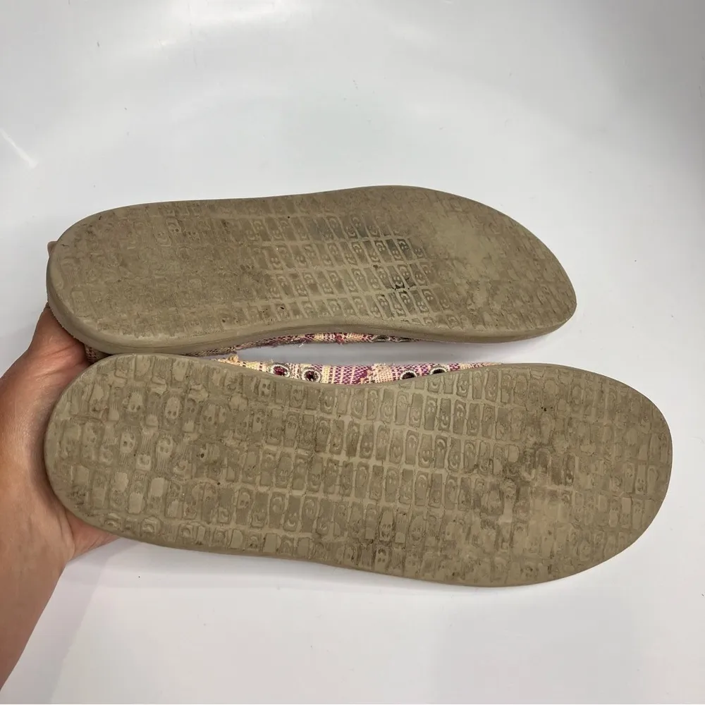 Sanuk‎ Donna canvas loafers multicolored size 11 - Image 6