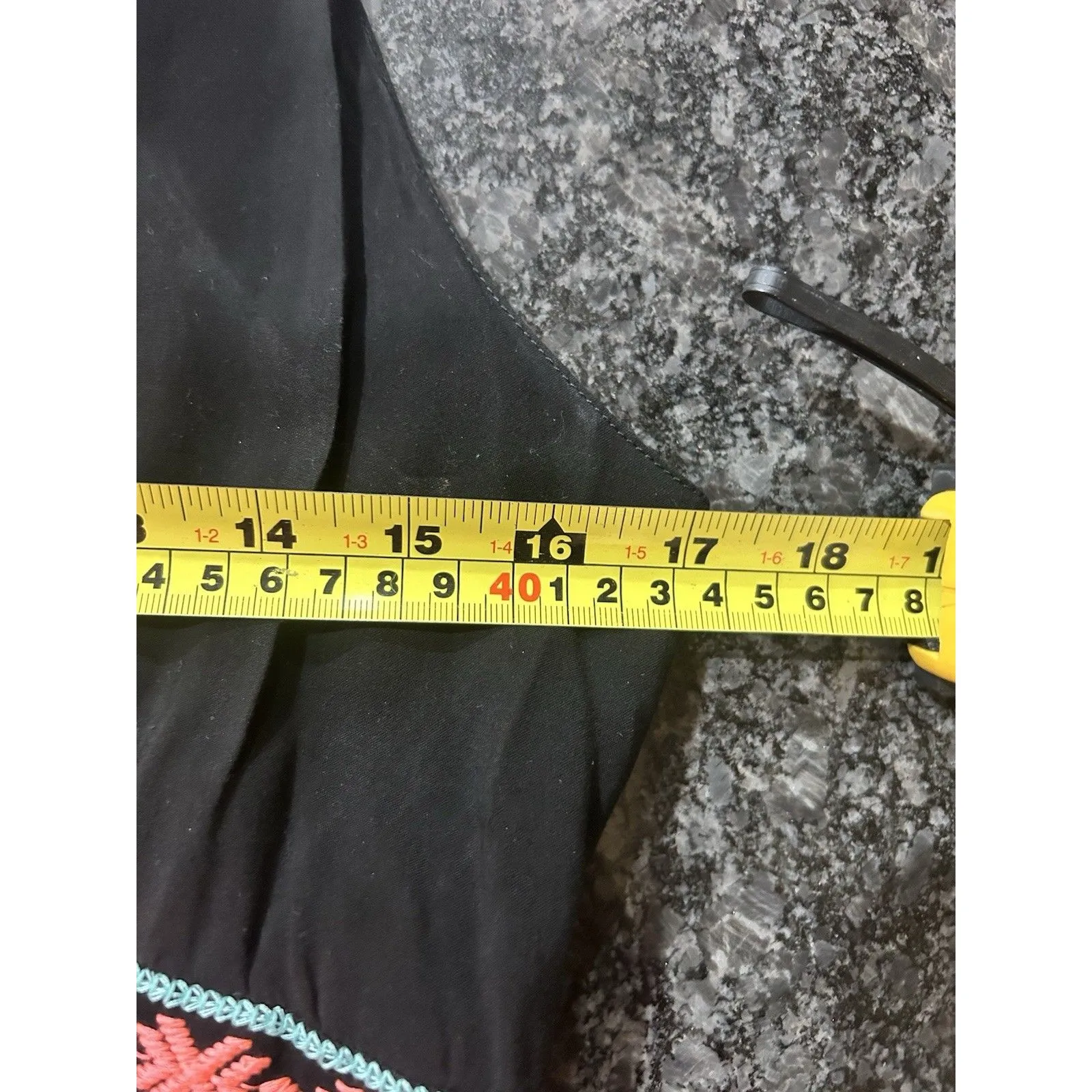 Umgee Black Halter Maxi Dress Women's Size Medium Sleeveless Boho Resort Vacay - Image 8