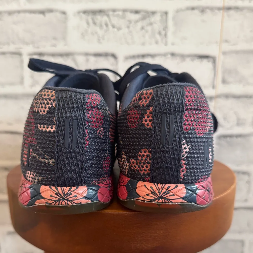 Women’s NOBULL project navy blue cherry blossom trainer sneakers Size 9.5 - Image 5