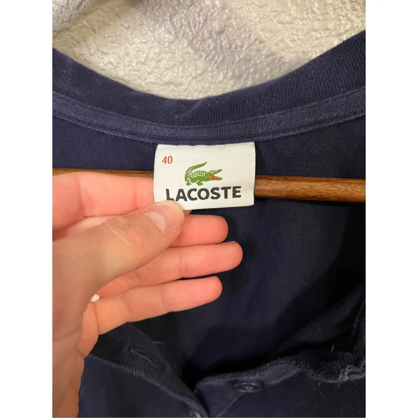 Lacoste Navy Blue Polo Dress Size 40/M - Image 2