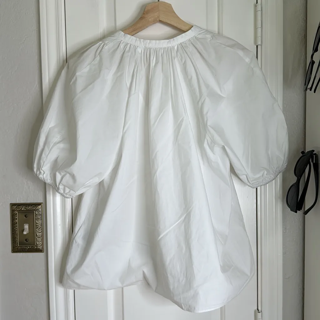 Ba&sh  Jamie Lady puff sleeve blouse - Image 8