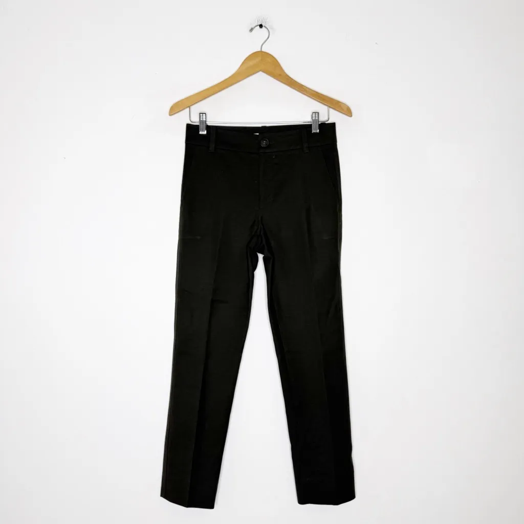 Vince Tailored Pants Deep Olive Green Size 0 - Image 2