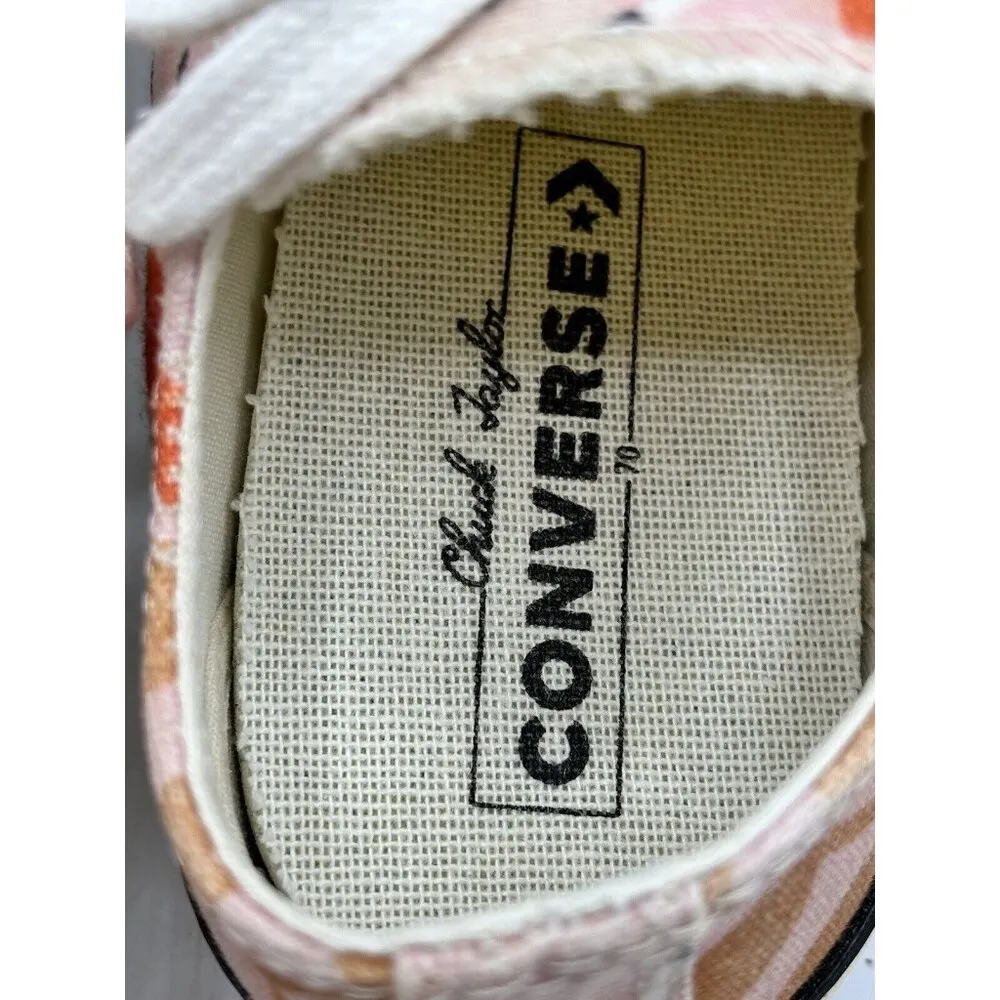 Converse Chuck Taylor 70 Womens 6.5 Floral Shoes Sneakers Casual Low - Image 5
