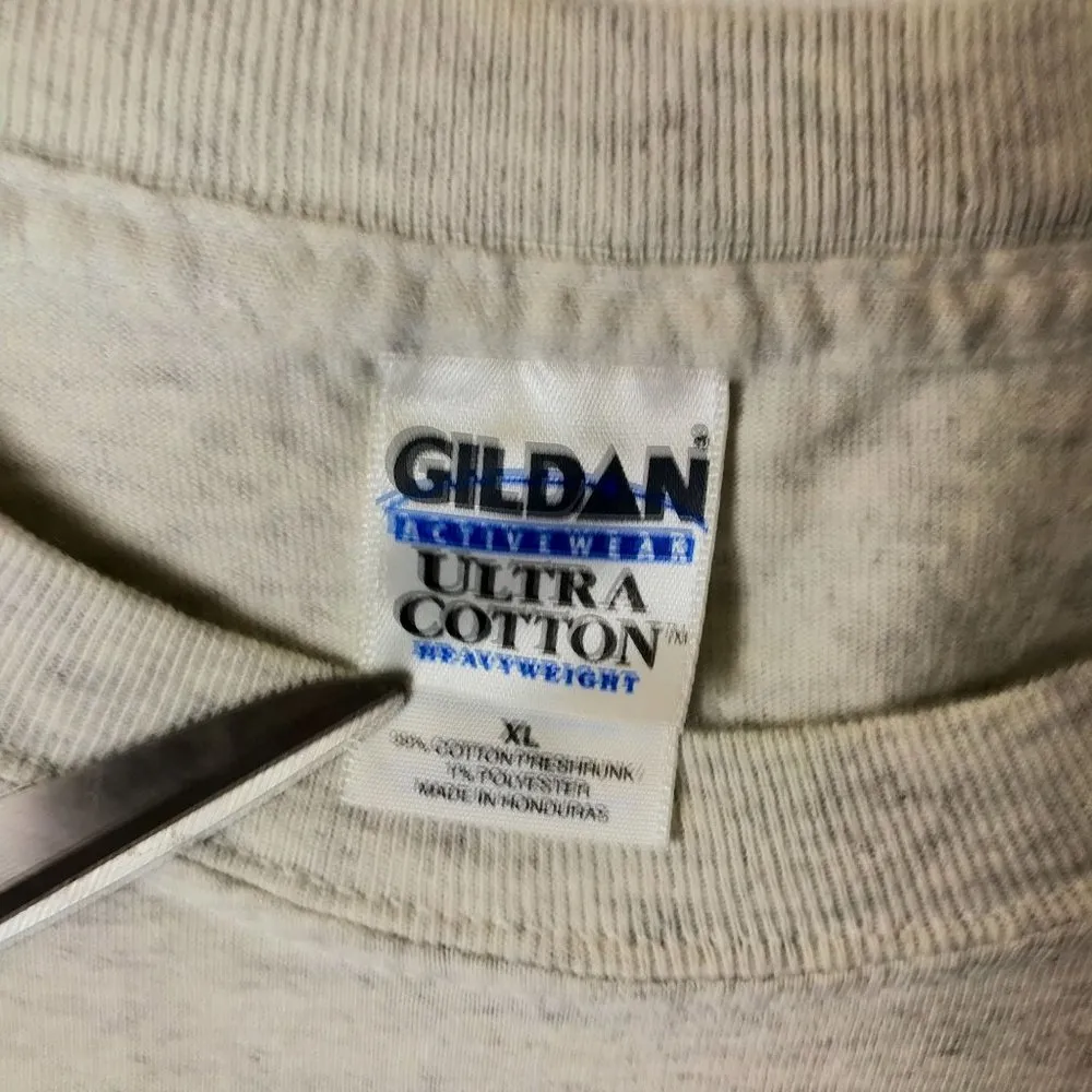 Vintage Respect Is Earned Not Given T Shirt Religious Diamond Team Gray XL - Image 4