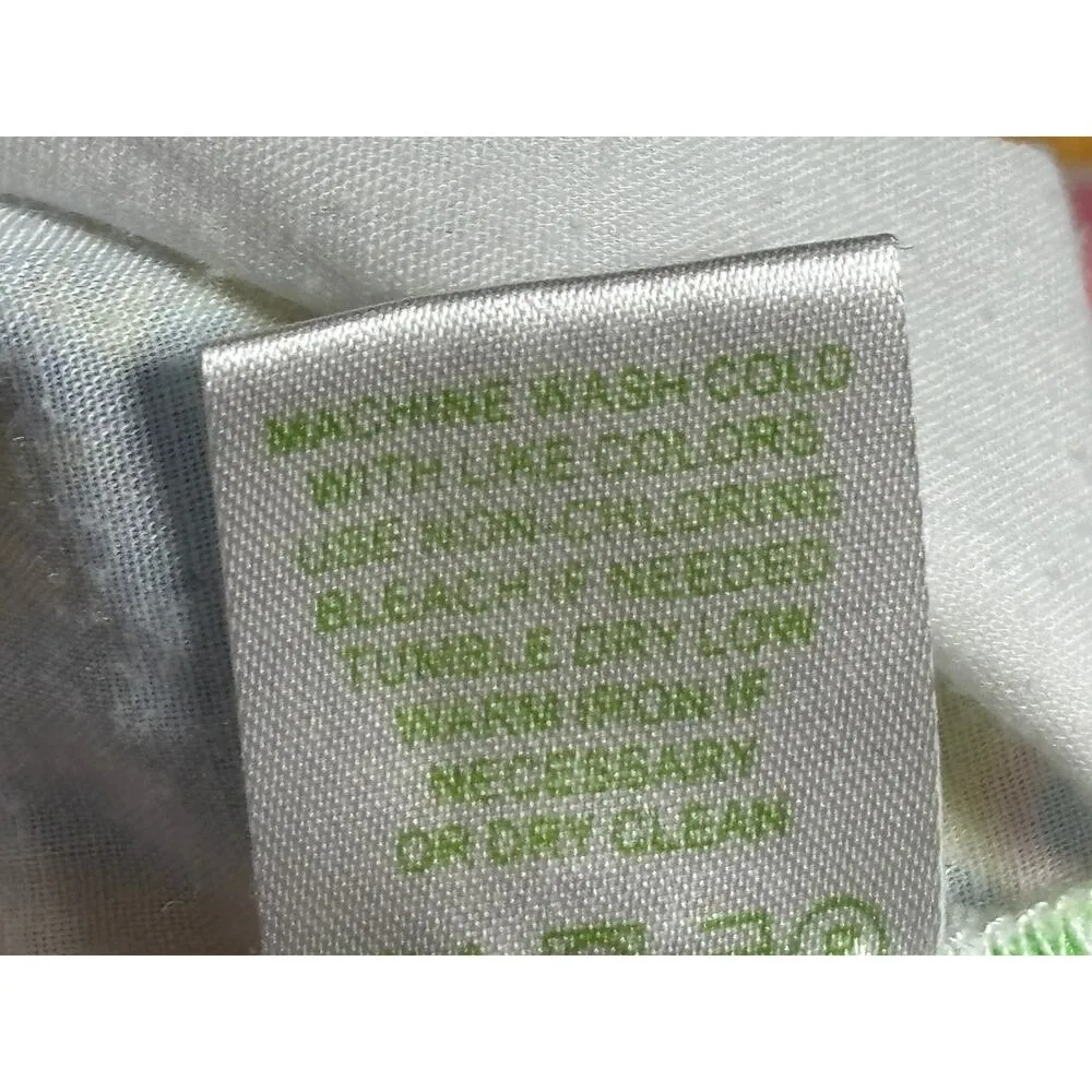 Lilly Pulitzer School Of Fish Print Capri Pants Corloful Pastel size 6 - Image 5