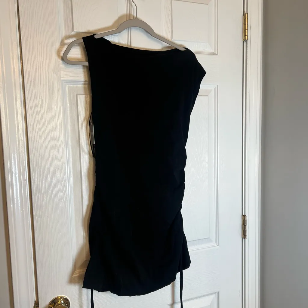 LIONESS Original Sin Dress in Onyx - Image 4