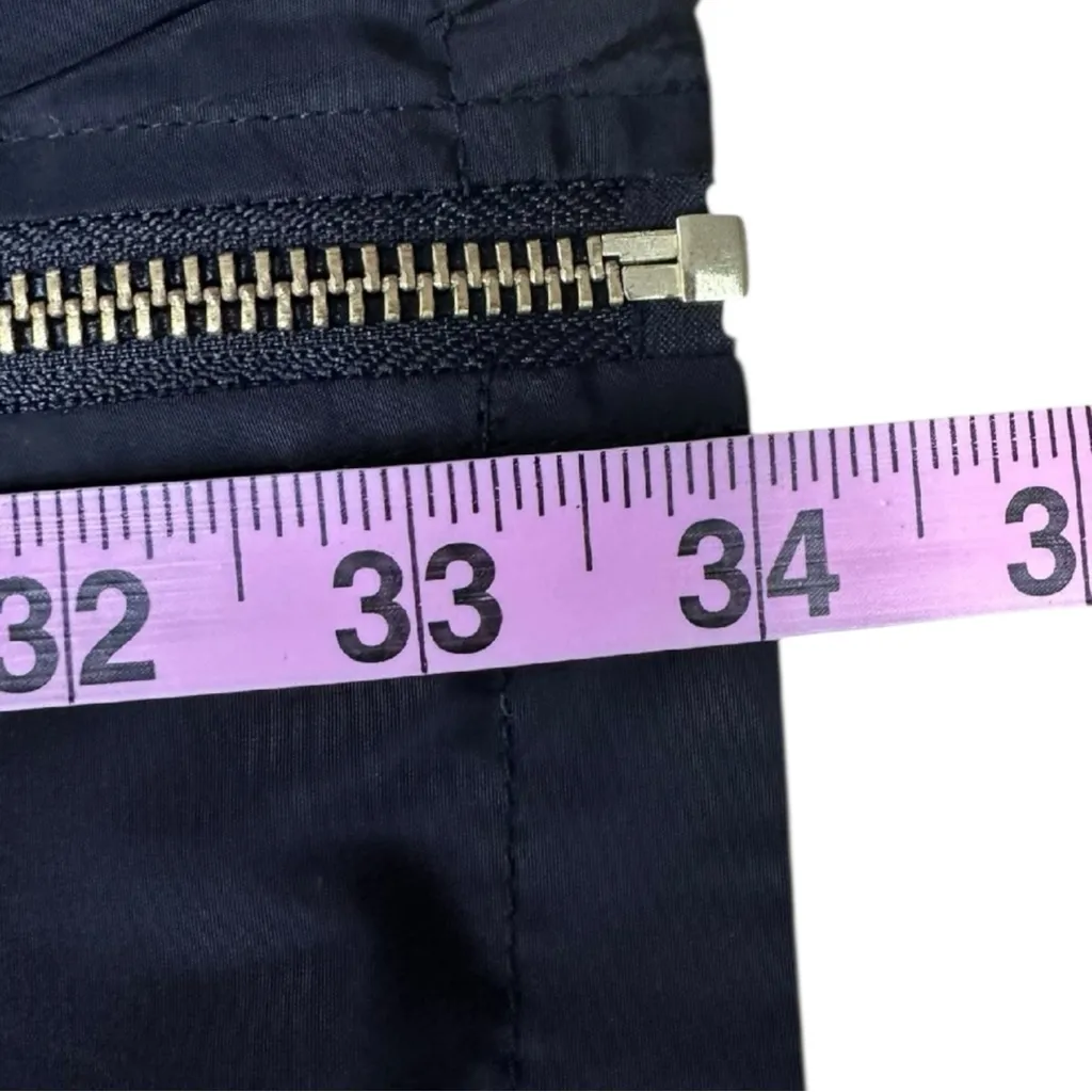 MICHAEL Michael Kors Black Hooded Raincoat Size M - Image 8