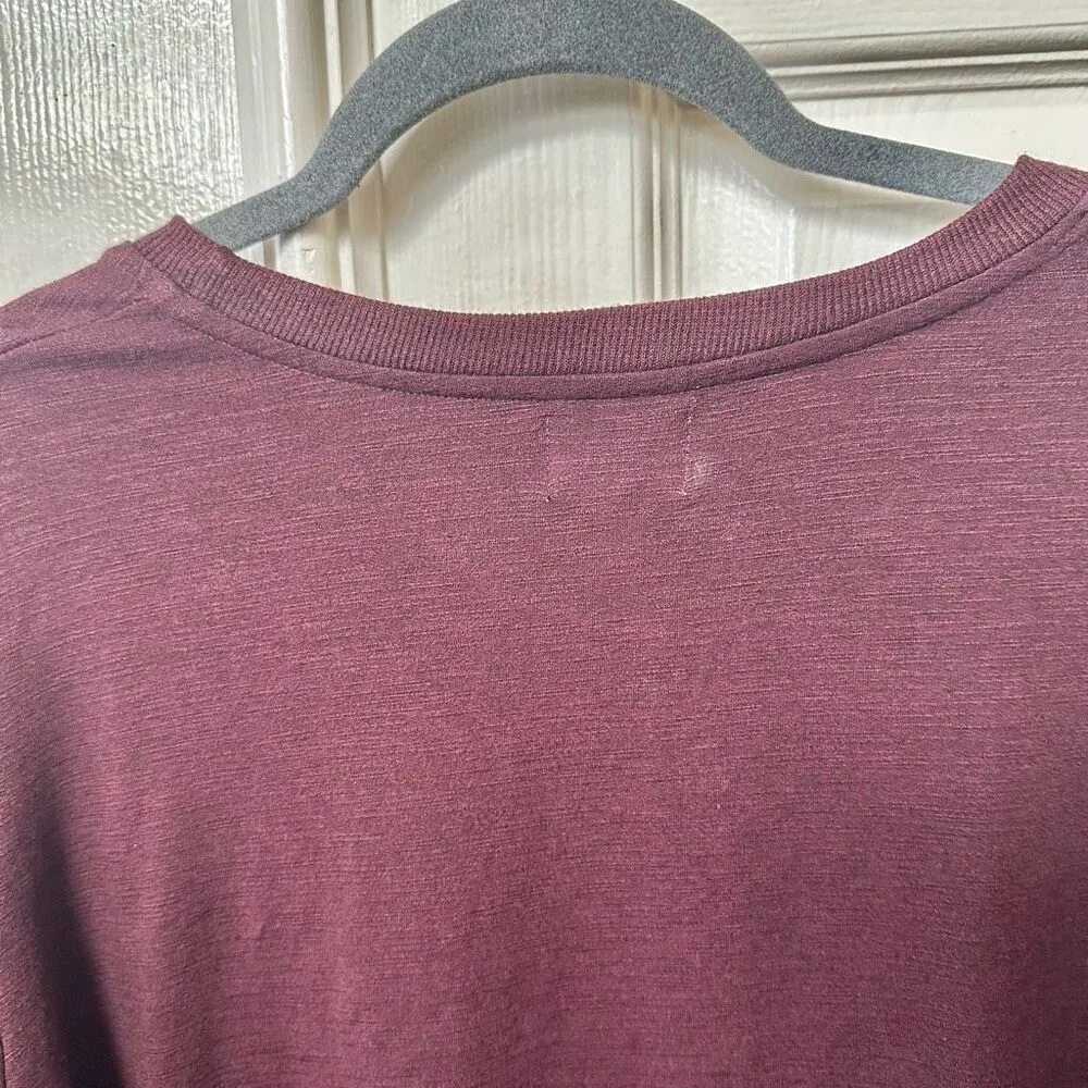 Sundry burgundy Je’Taime embroidered sweater - Image 10