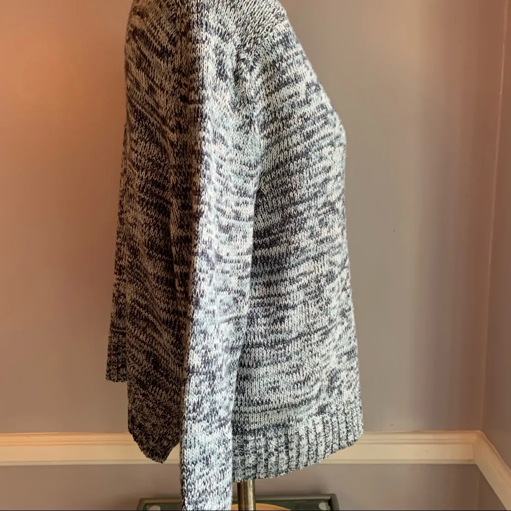 Divided by H&M blue marled cropped long sleeve sweater - Image 3