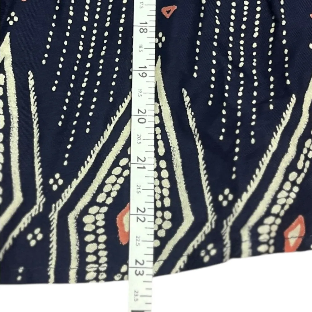 Roxy Navy Pink Sweetheart Strapless Midi Dress Size Large Global‎ Inspired Boho - Image 3