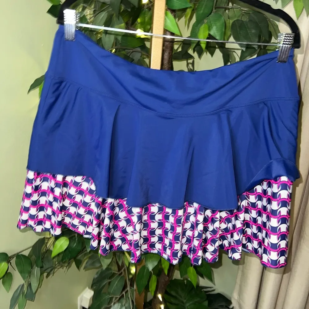 JERDOG Clothing for the Physical Tennis Skort Size XXL Blue - Image 4