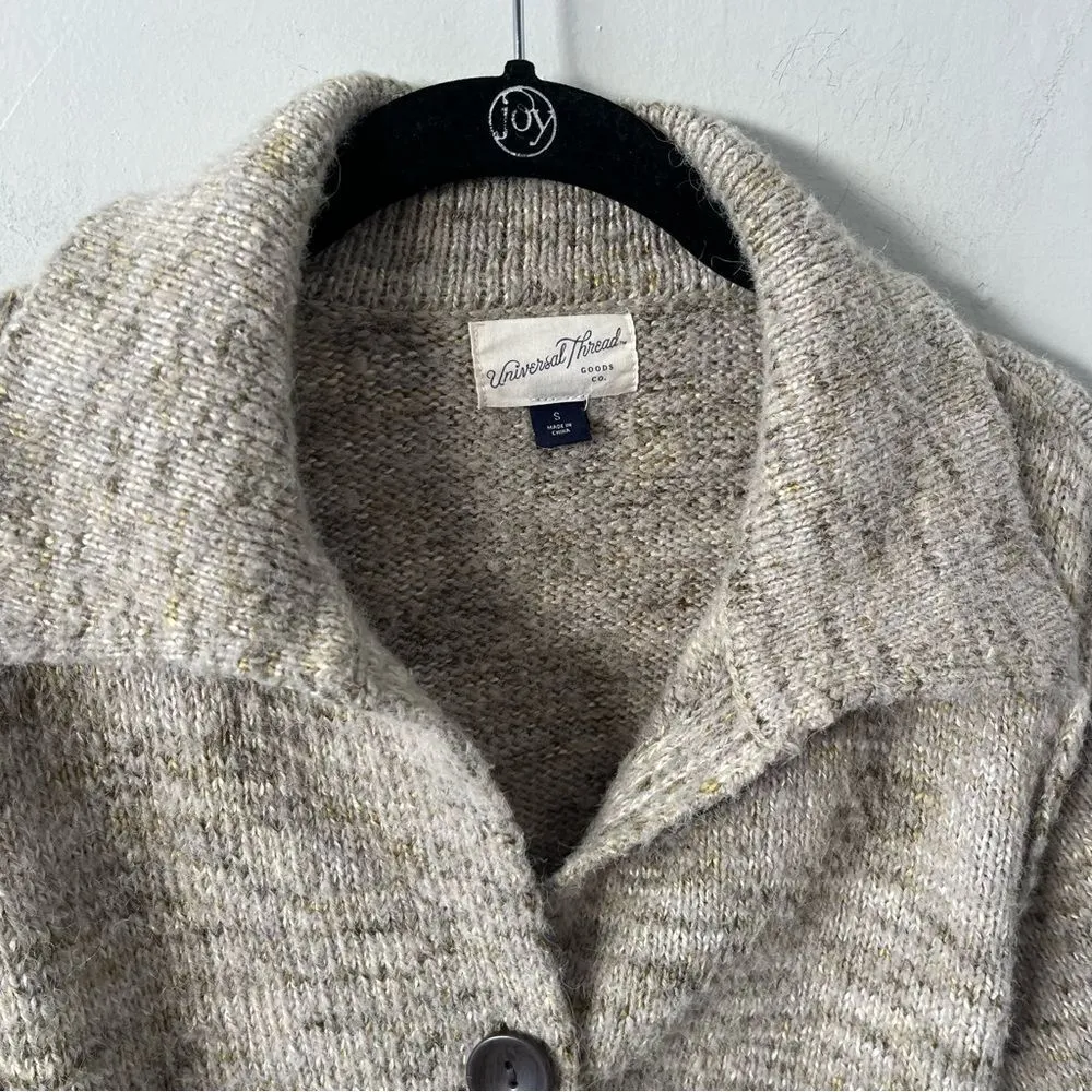 Universal Thread Green Marled Crop Sweater - Image 2