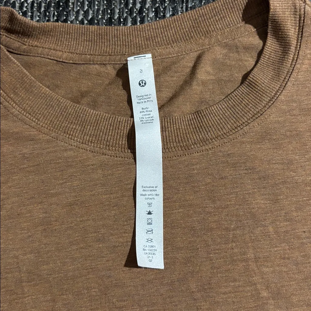 Lululemon All Yours Tee *Lightweight - Image 3