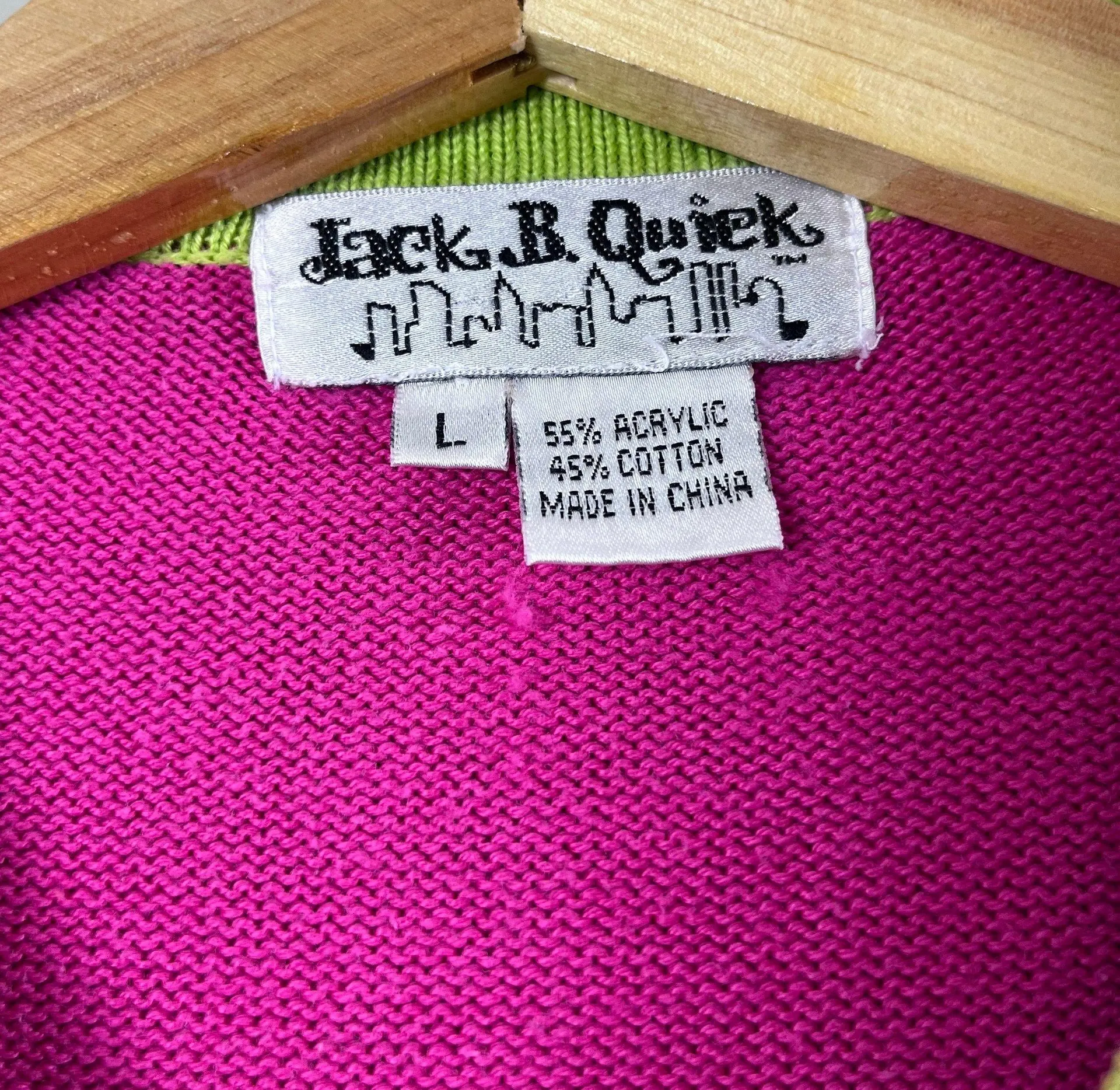 Vintage Jack B. Quick Monkey Blouse L Pink Size L - Image 3