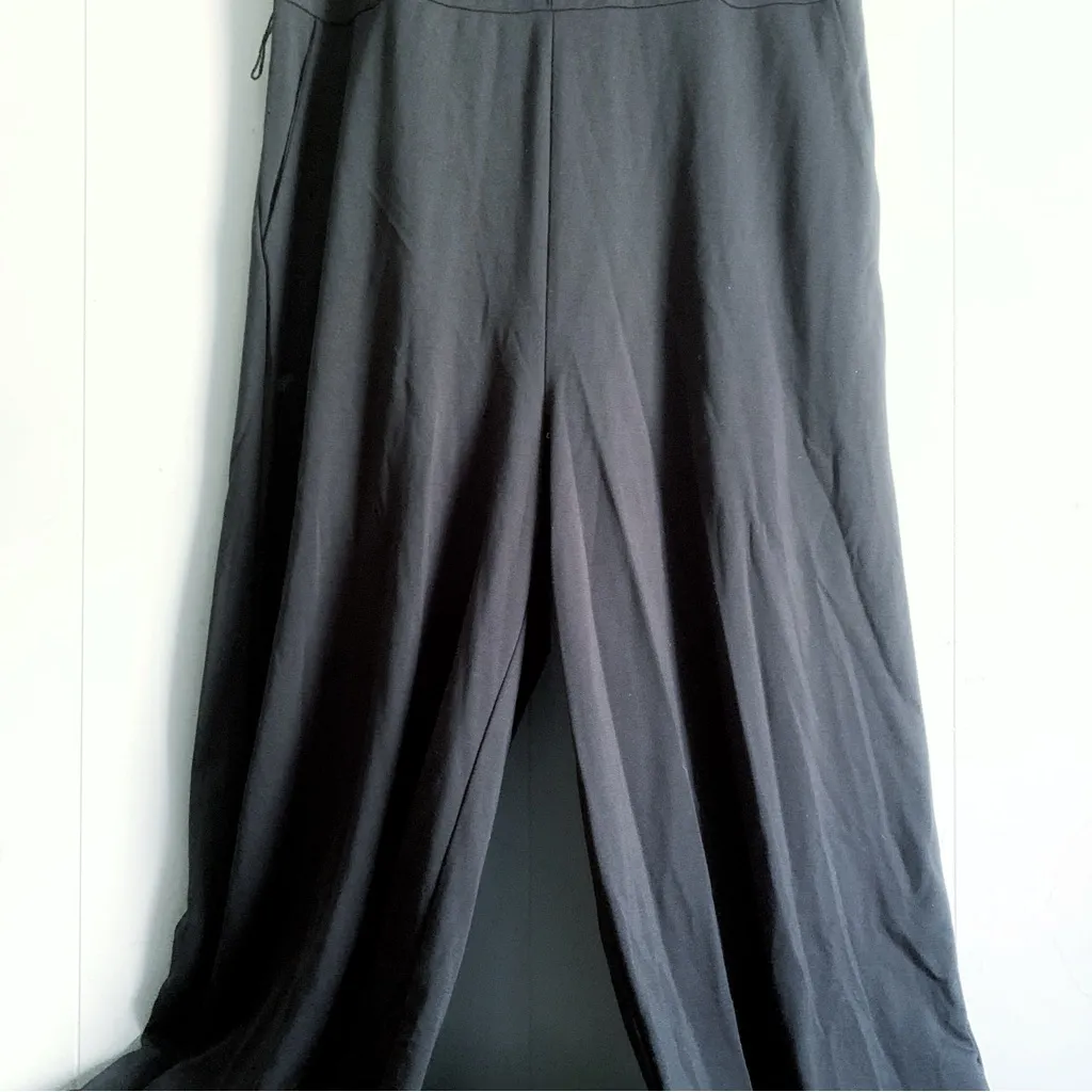Banana Republic Sleeveless Black Cropped Jumpsuit 0P - Image 9