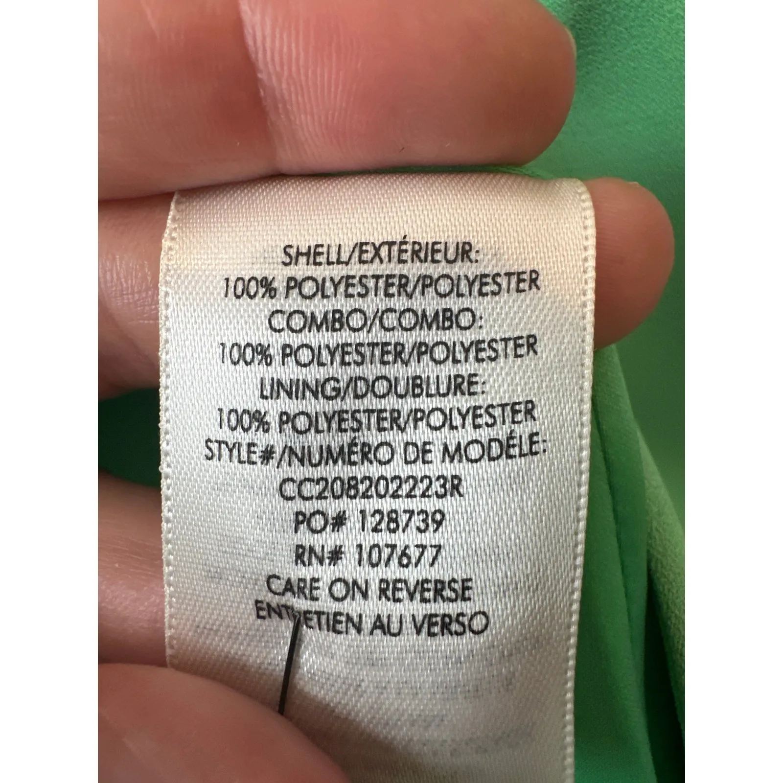 Alice + Olivia Denny Green Boyfriend Blazer Tailored Jacket Size 2 - Image 9