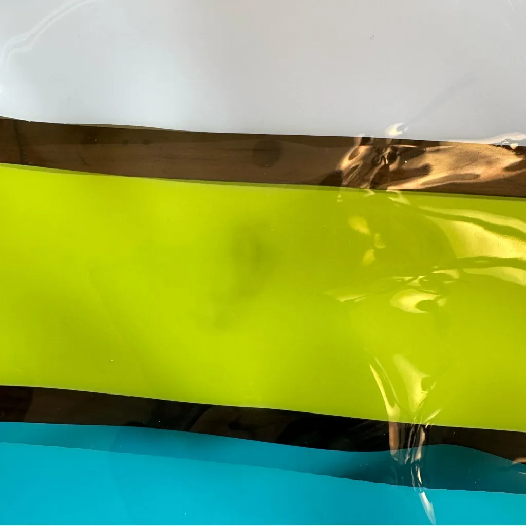 Vera Bradley Island Blooms Clear Beach Tote Bag Rare - Image 3