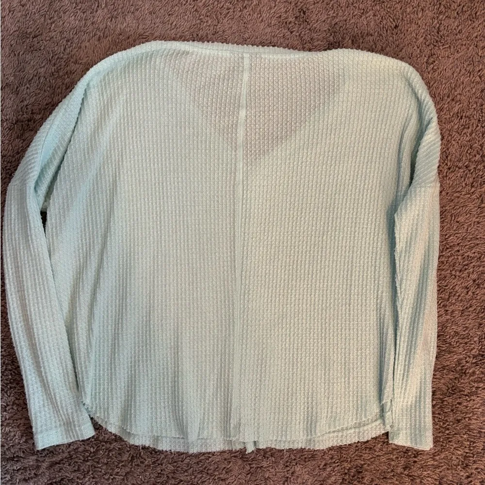 Out From Under Jojo Waffle Thermal Mint Size S - Image 7