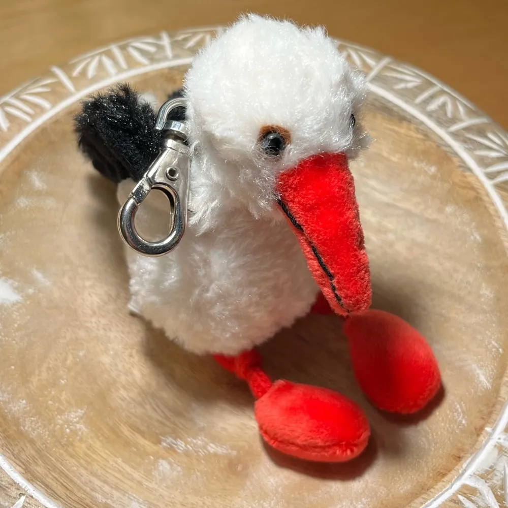 Schaffer Plush Stork Bird Key Chain - Image 4