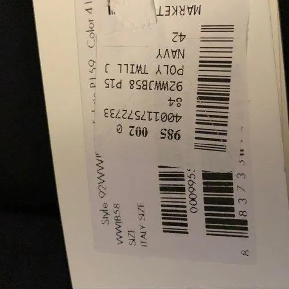 Calvin Klein 205W39NYC Prep School Blazer Navy Two - Image 6