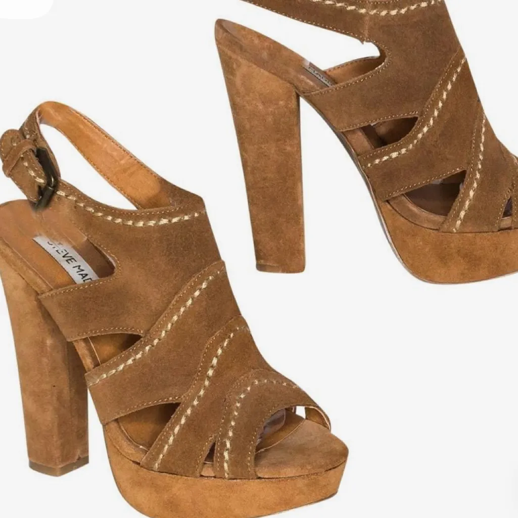 Steve Madden Suede Leather Boho Sandals - Image 6