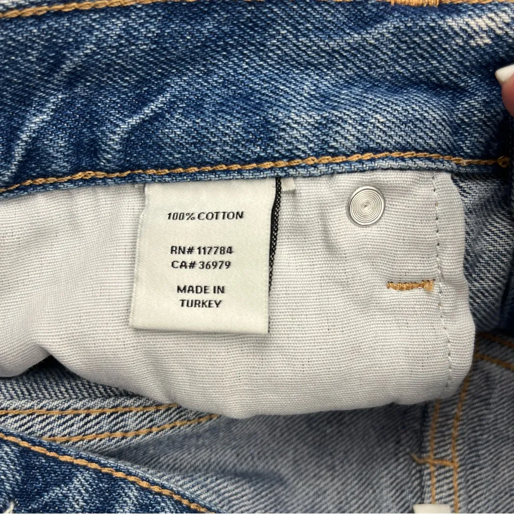 Rails The Fairfax High Rise Cut Off Short Womens Size 29 Blue Denim‎ NEW - Image 5