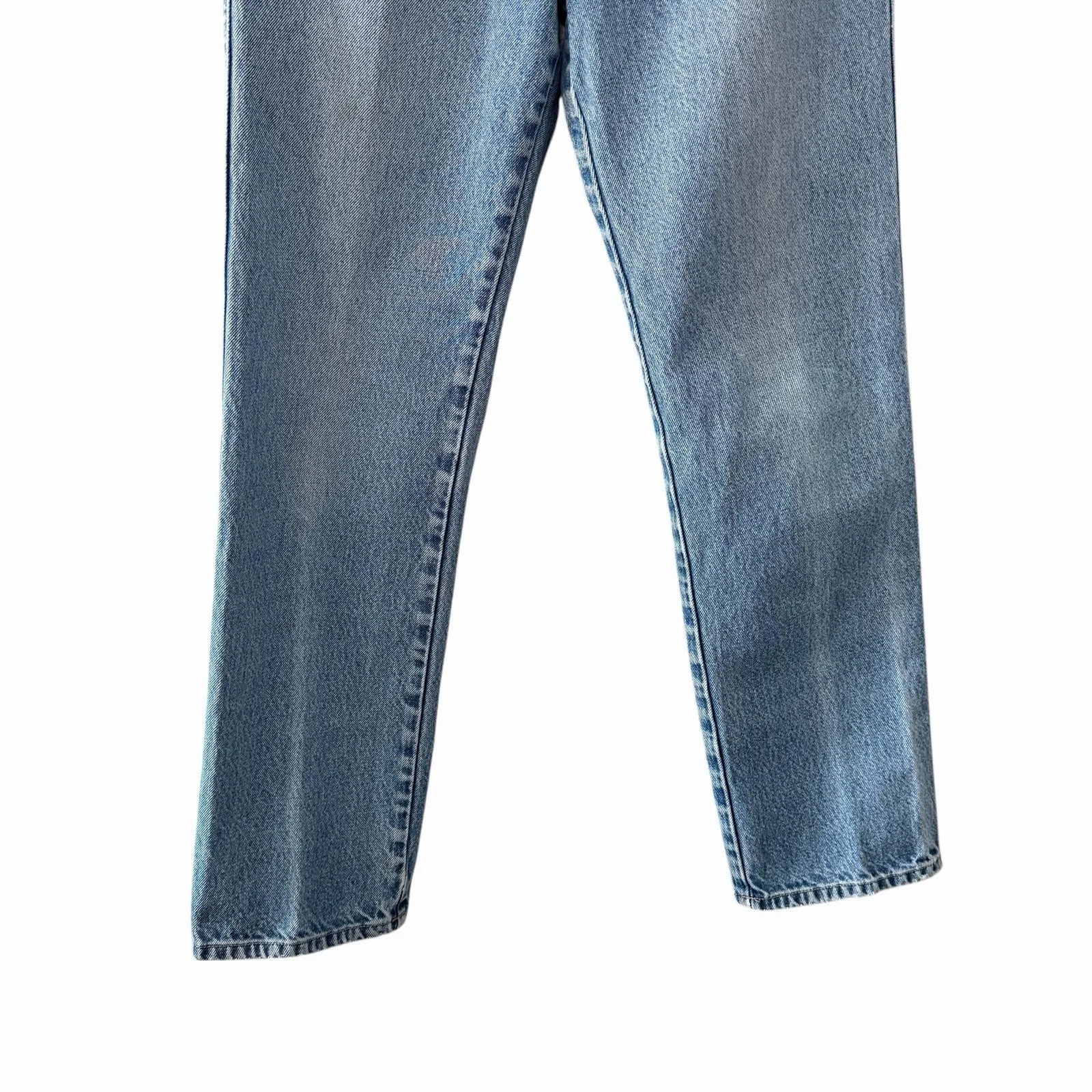 VTG 90s Calvin Klein Jeans Womens 26 Mom Straight Leg High Rise USA 100% Cotton - Image 15