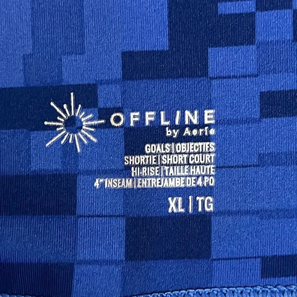 Offline Aerie Goals Shortie Hi-rise 4” inseam biker shorts - Image 3