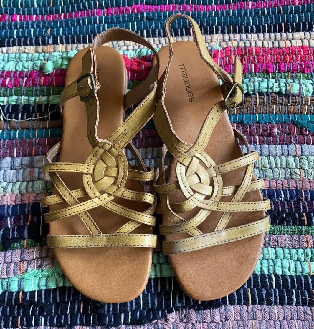 Maurice's Amanda Brown Strappy Sandals - Image 2