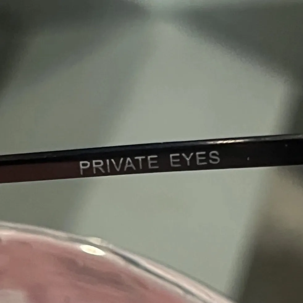 Quay Australia Private Eyes Sunglasses Gunmetal Aviator Mirrored Brown Lenses - Image 11