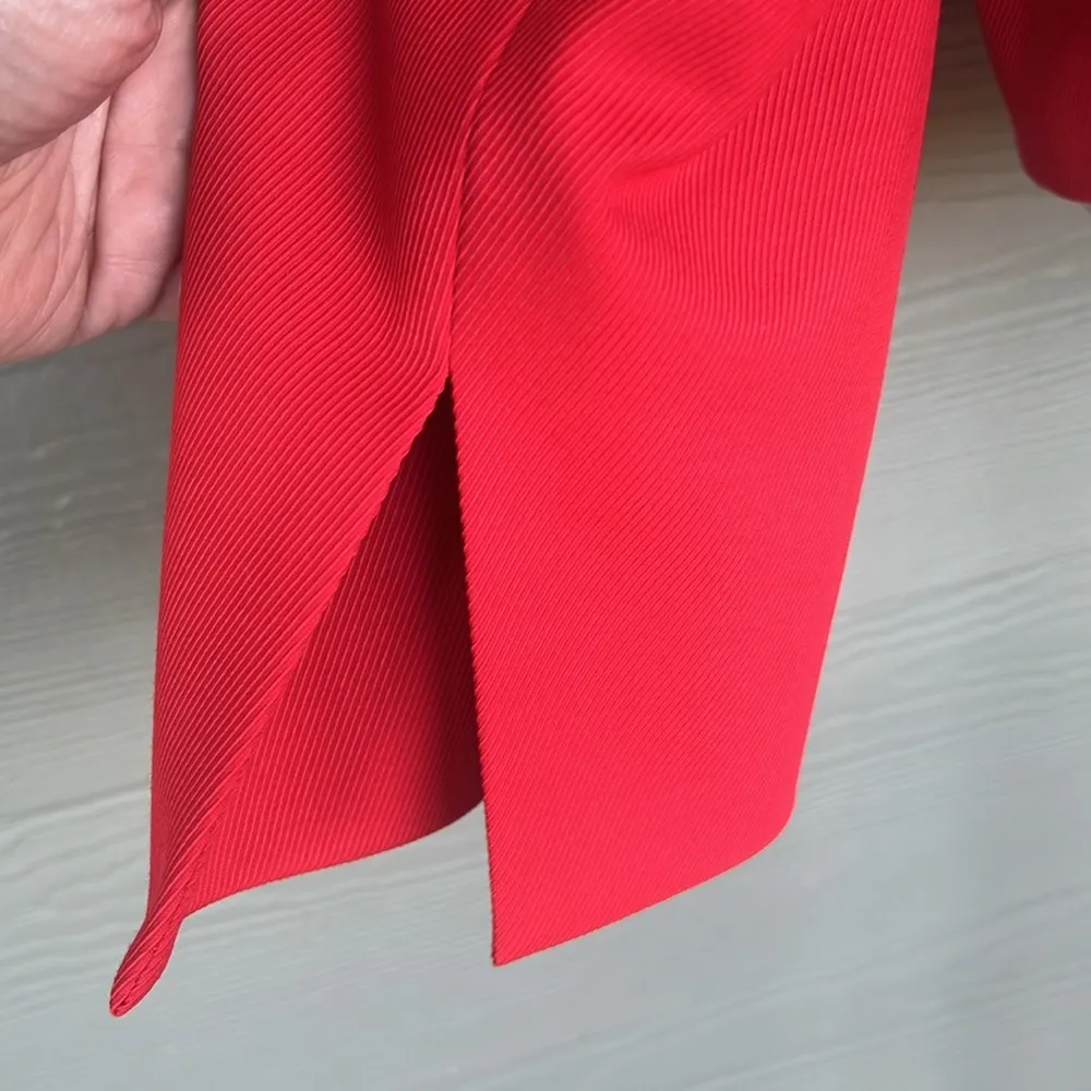 Hugo Boss BOSS  “Joleara” Virgin Wool Blend Cropped Tuxedo Jacket - Image 10