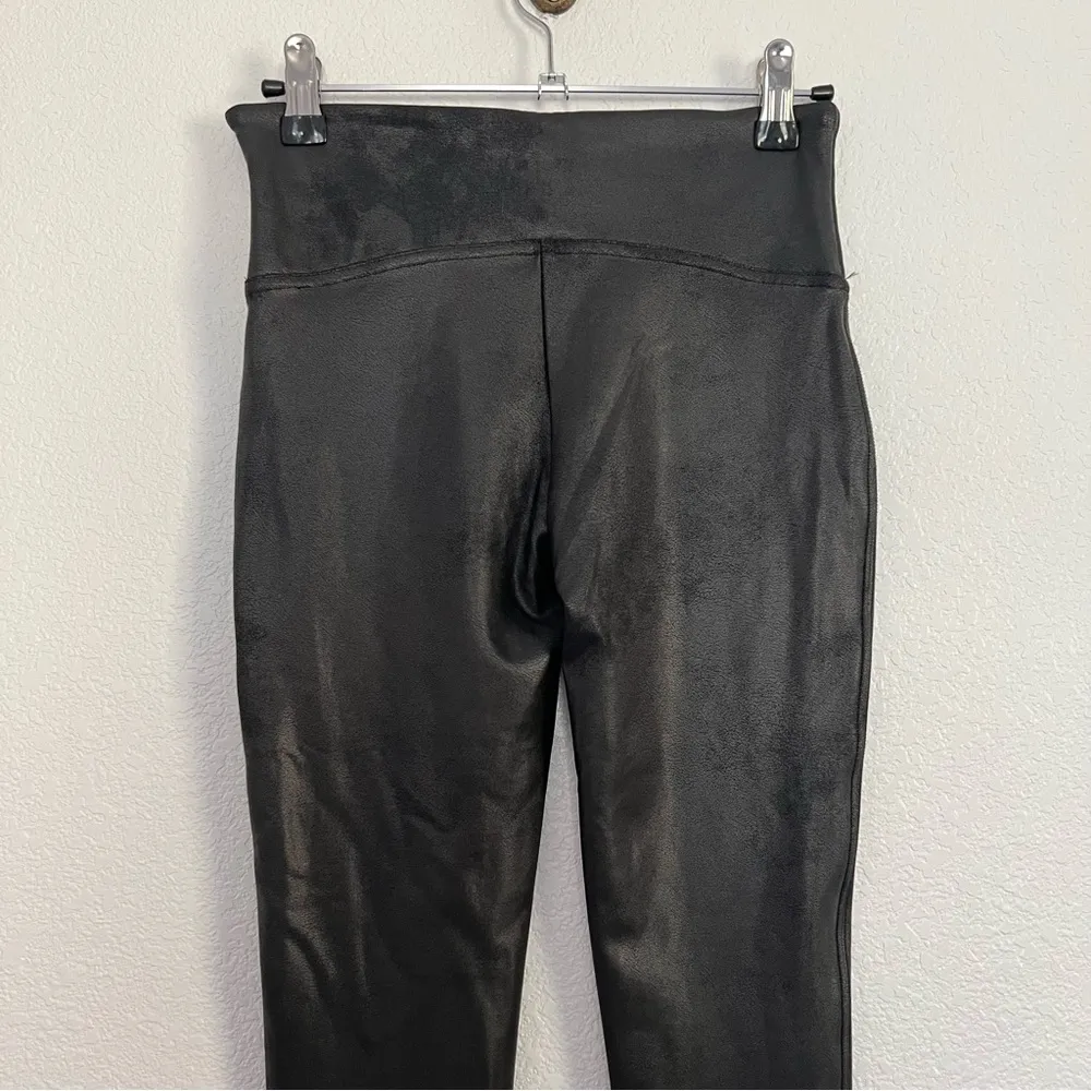 NWT Spanx Faux Leather Leggings Small - Image 5