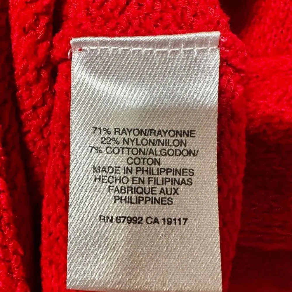 Sigrid Olsen sport red sweater - Image 6