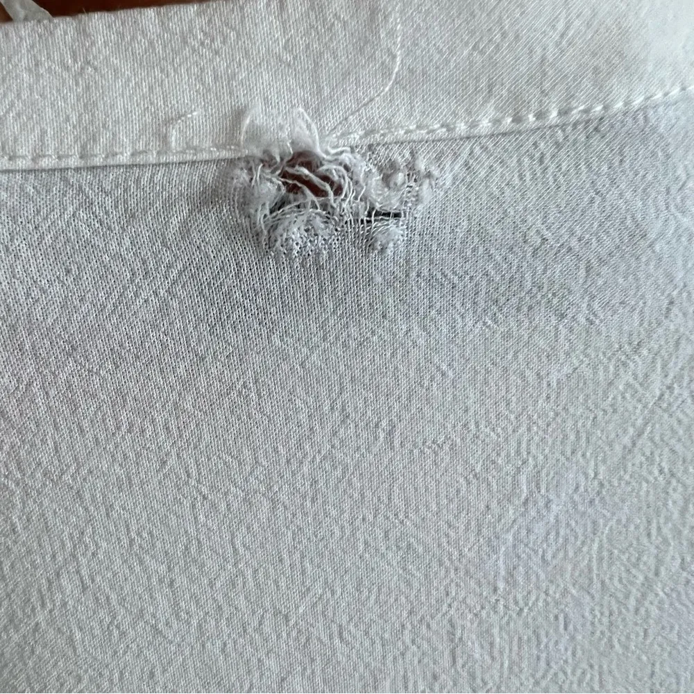 All Saints Heny Top White Slit Medium - Image 10