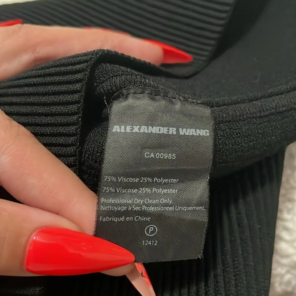 💙Alexander Wang Black Knit Skirt - Image 6