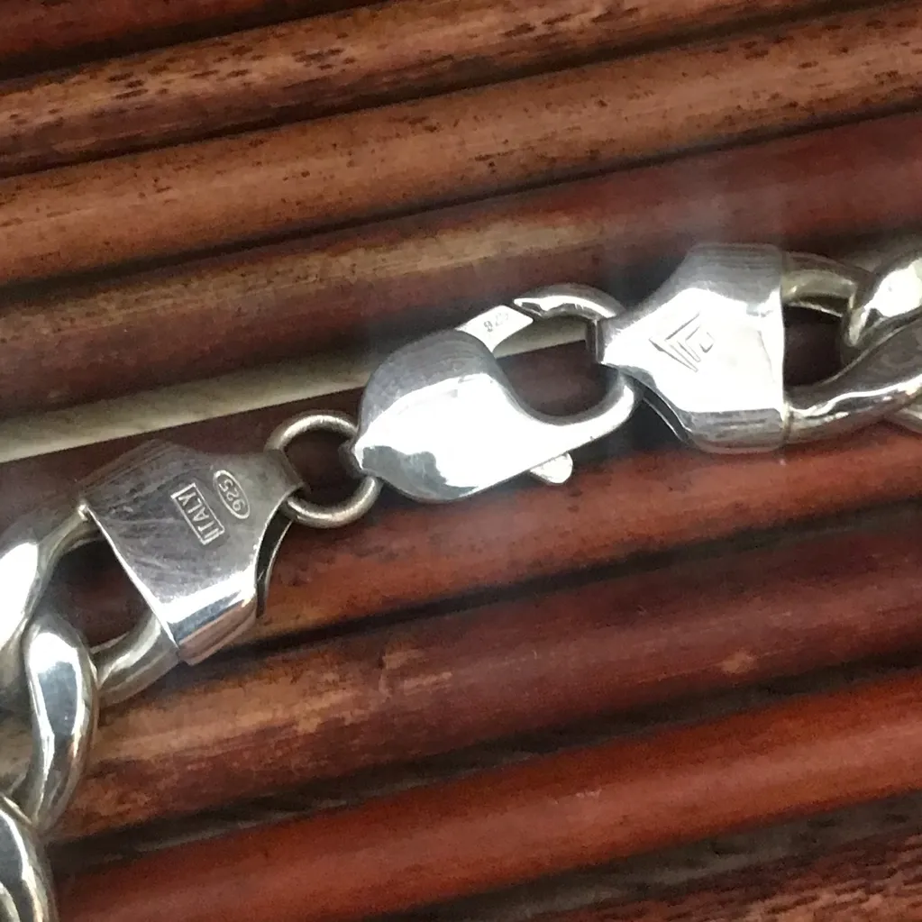 Silpada Italian  Sterling Silver Bold Link Necklace - Image 6