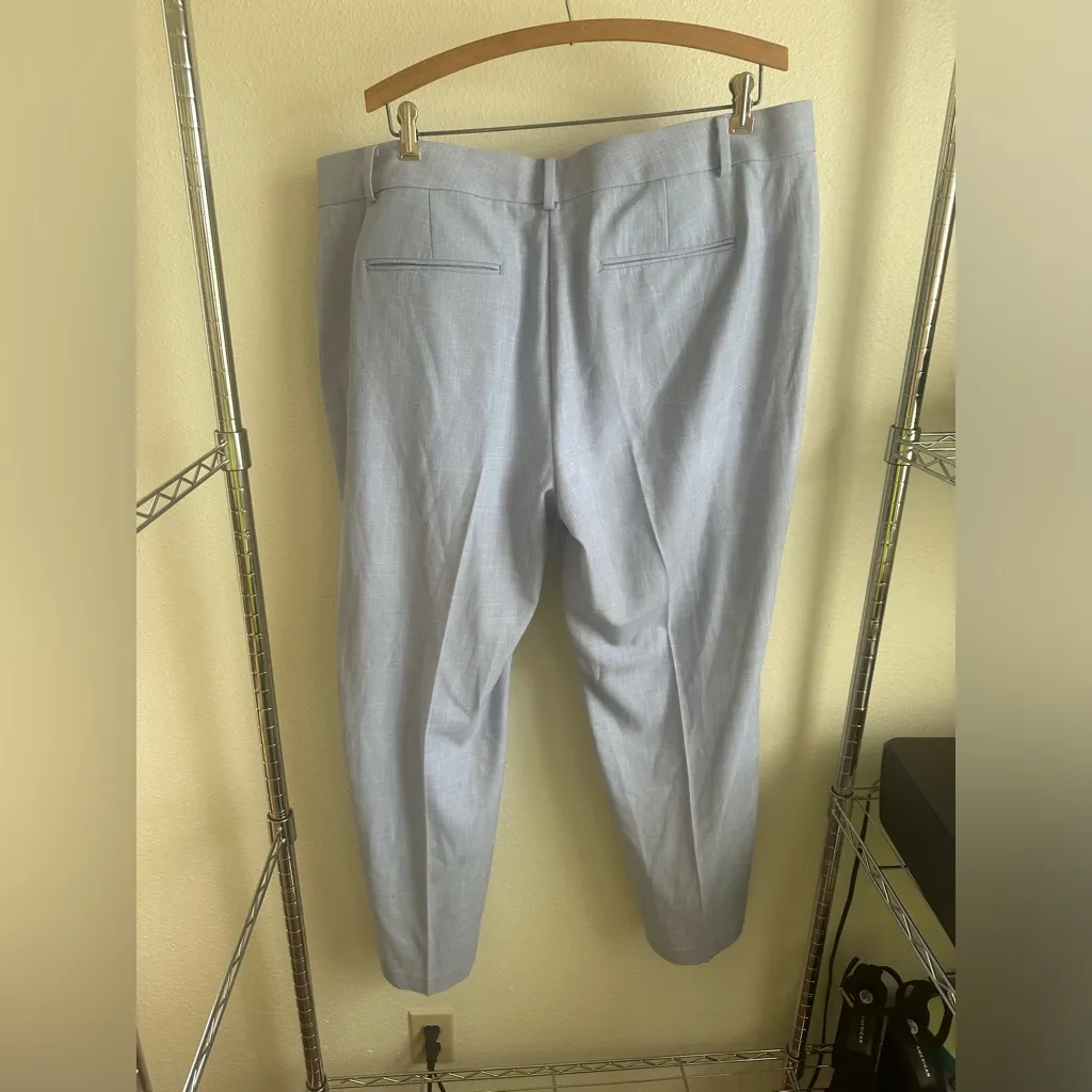 Ann Taylor Blue and white  Dress Pants. - Image 2
