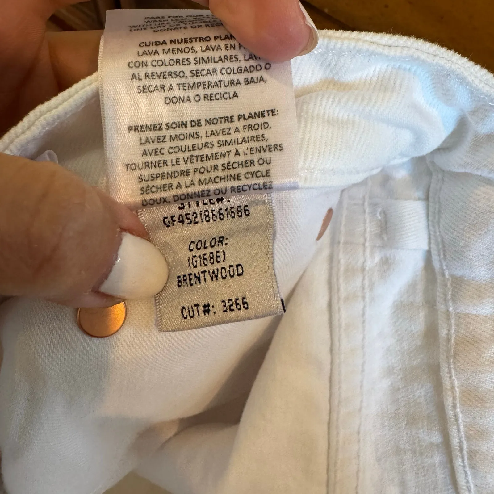 GRLFRND Karolina High Rise Straight Crop Jeans Brentwood NWT 25 - Image 6