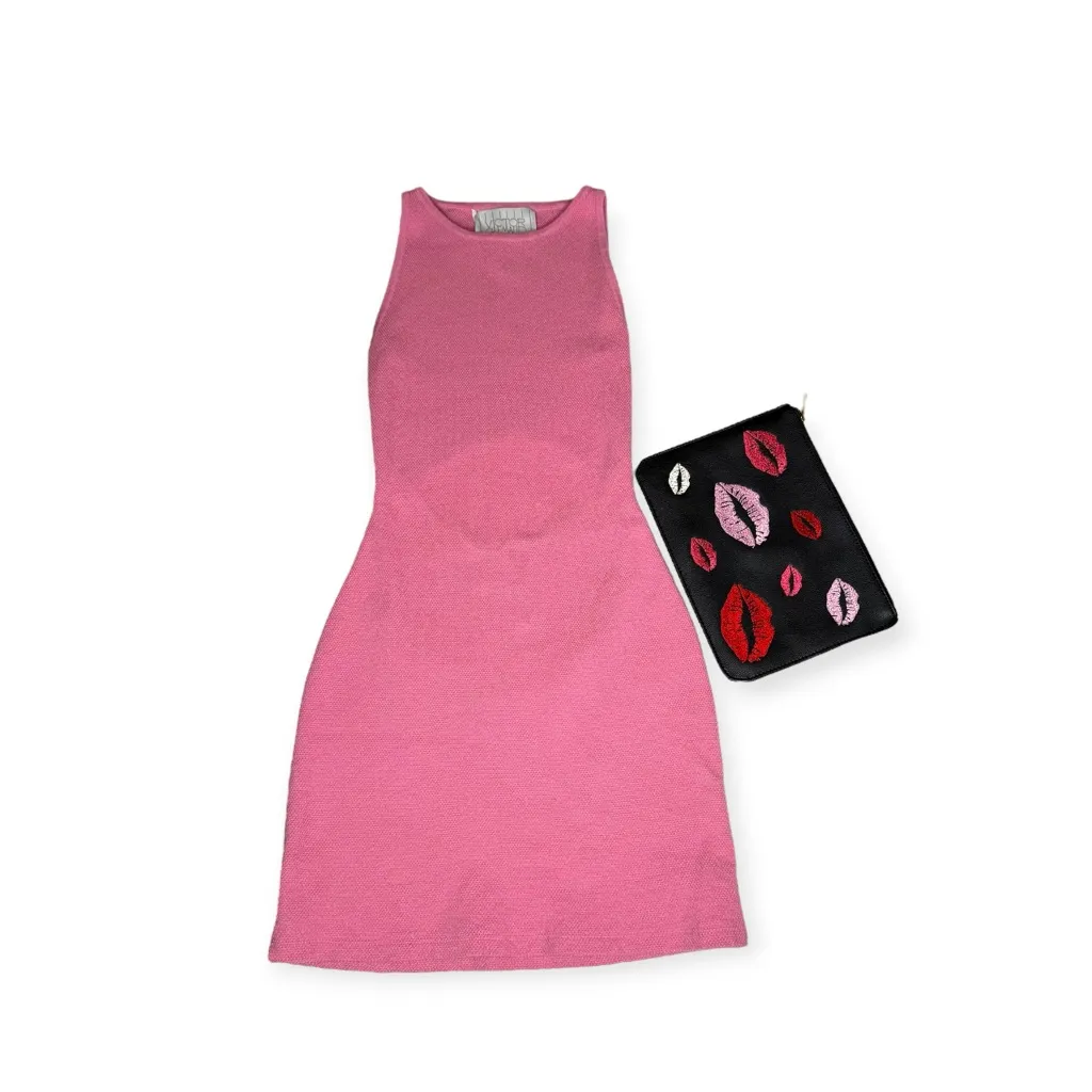 Victor Glemaud ❤︎︎ Pique Cut Out Sleeveless Tank Dress ❤︎︎ Barbie Pink ❤︎︎ XS - Image 5