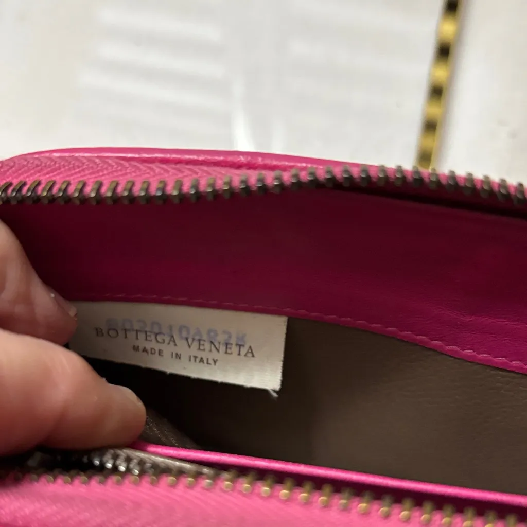 Intrecciato zip-around long wallet - Image 3