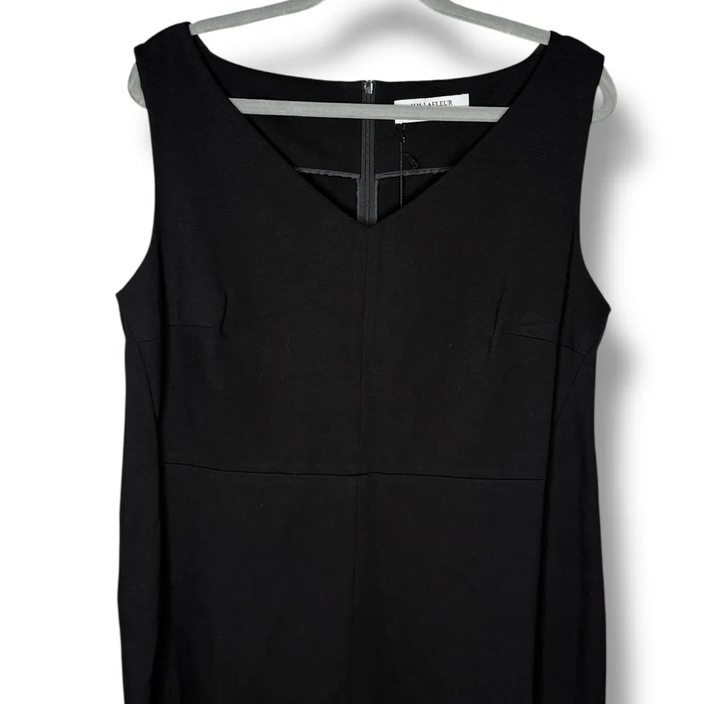 M.M.‎ Lafleur The Rachel Dress - Ponte Black Career - Image 3