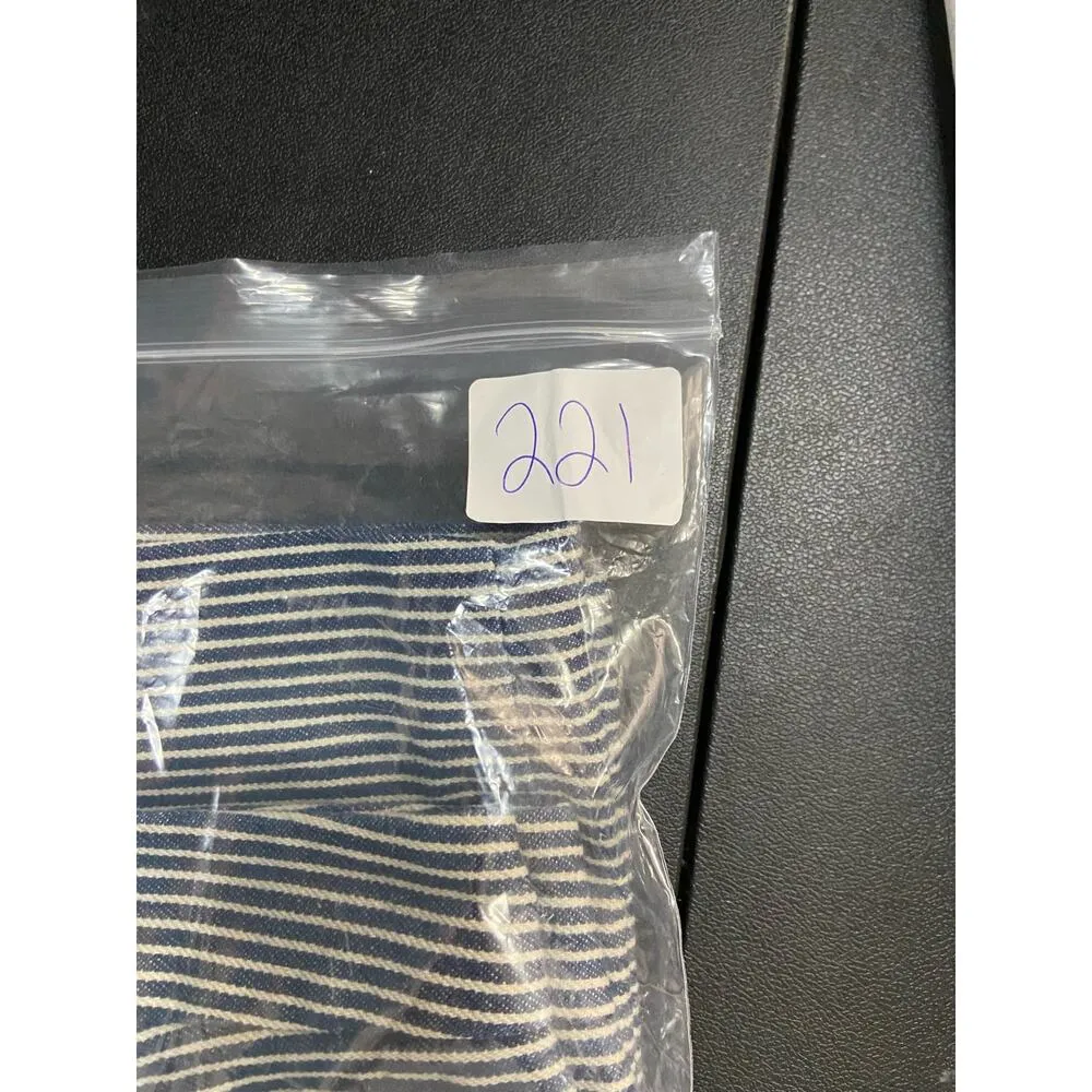 Kate Spade Saturday Railroad Layover Cotton Skirt Womens 0 Blue Zip Lined NWT - Image 10