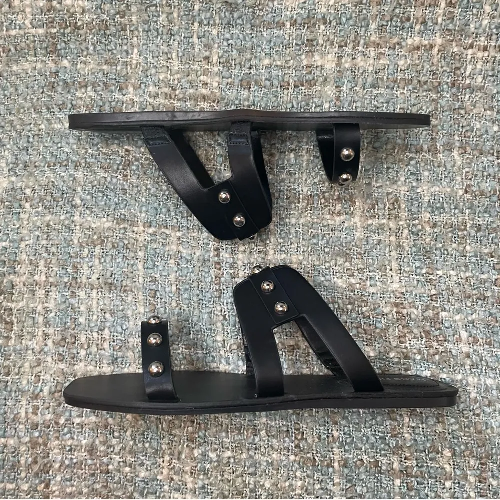 Marc Fisher Women's Burlina Studded Sandal in Black - Image 5