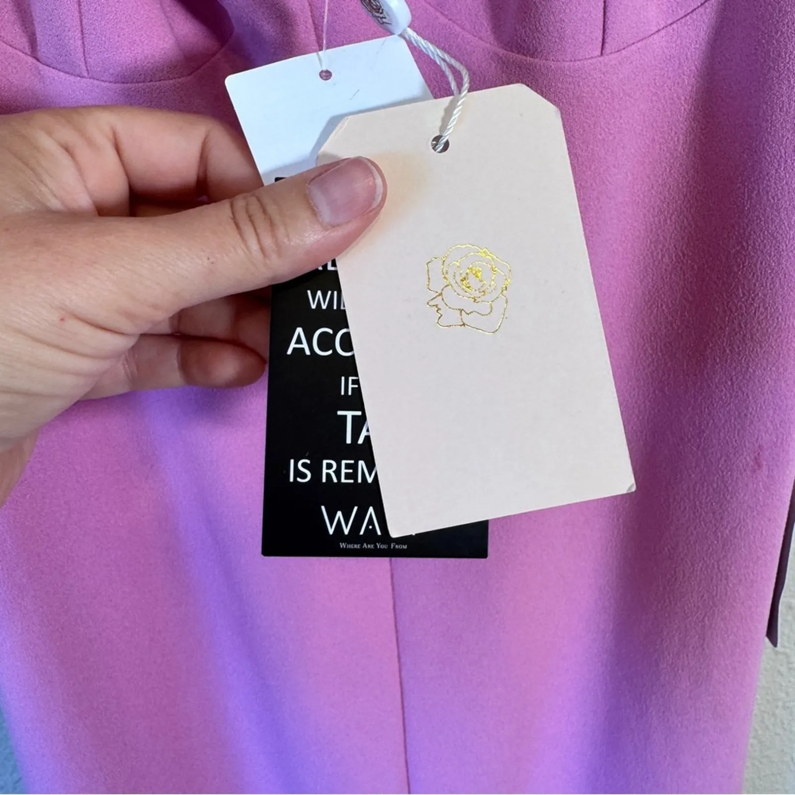 Wayf Purple Sleeveless Midi Dress Womens L Formal Bridesmaid High Slit Spring - Image 9