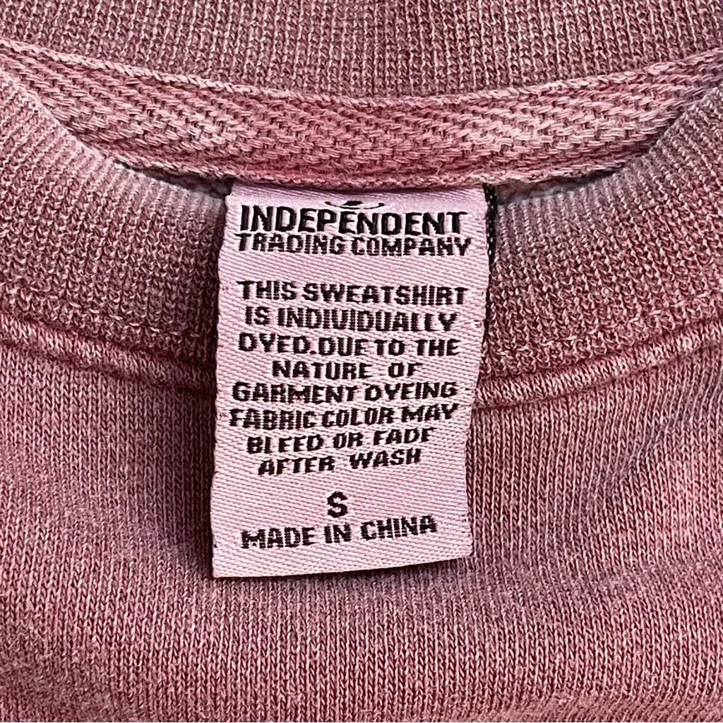 Sota Mauve Sweatshirt Minnesota Crewneck Womens Size Small Faded Pink - Image 4