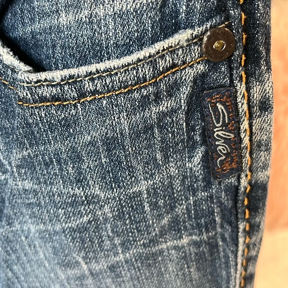 Vintage Silver Jeans Womens 26/34 Julia - Image 5