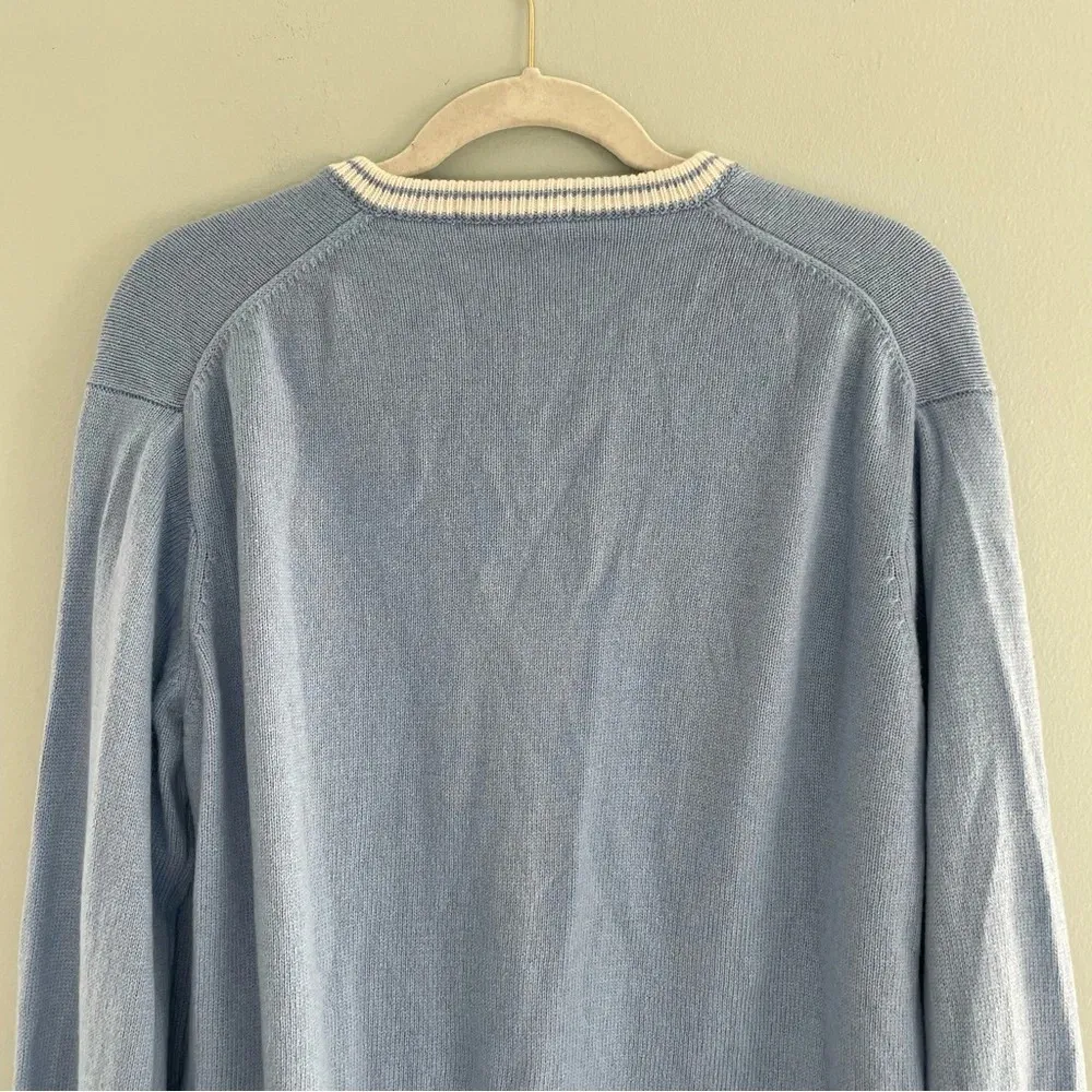 Brandy Melville  Oversized V-Neck Vintage Inspired Sweater - Image 7